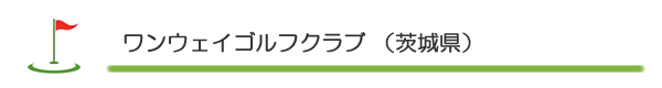 ワンウェイゴルフクラブ